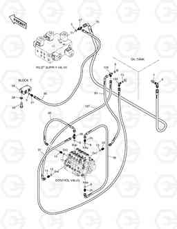 1330 PILOT PIPING(3) SOLAR 170W-V, Doosan