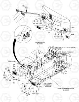 1690 ELECTRIC PARTS(7)-RELATED PARTS SOLAR 170W-V, Doosan