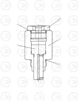 4210 STROKE LIMIT SOLAR 170W-V, Doosan