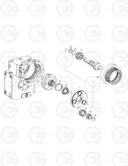 4460 PLANETARY GEAR-TRANSMISSION SOLAR 170W-V, Doosan