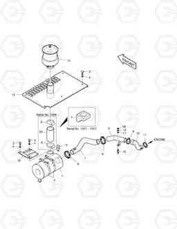 6110 AIRCLEANER-CLEANER SOLAR 170W-V, Doosan