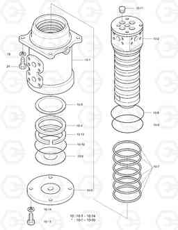 2160 CENTER JOINT SOLAR 250LC-V, Doosan