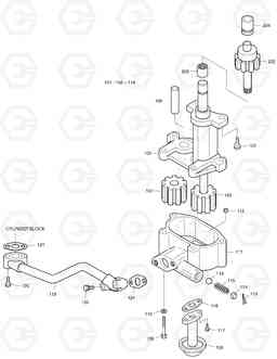 007 OIL PUMP SOLAR 170LC-V, Doosan