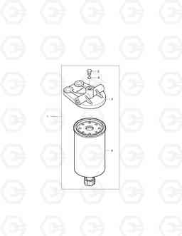 015 FUEL FILTER SOLAR 170LC-V, Doosan