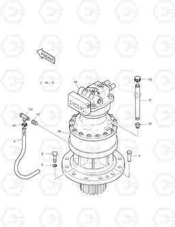 1170 SWING DEVICE ASS'Y SOLAR 170LC-V, Doosan