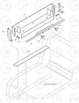 6305 WINDOW GUARD(2)-U.S.A SOLAR 170LC-V, Doosan