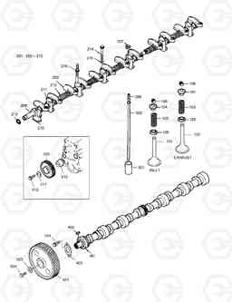 006 VALVE MECHANISM MEGA200TC-III, Doosan