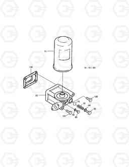 008 OIL FILTER MEGA200TC-III, Doosan