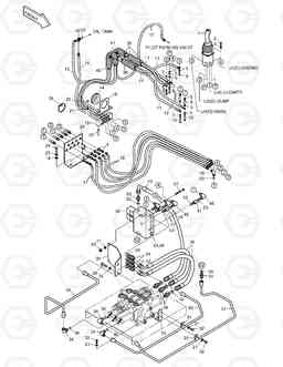 1245 PILOT PIPING-3 SPOOL(OPT.) MEGA200TC-III, Doosan