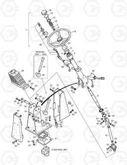 1400 STEERING MEGA200TC-III, Doosan