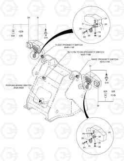 1520 ELECTRIC PARTS(7)-FRONT PARTS MEGA200TC-III, Doosan