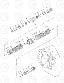 3210 3rd & 4th SHAFT CLUTCH MEGA200TC-III, Doosan