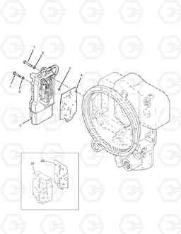 3250 CONTROL VALVE MOUNTING MEGA200TC-III, Doosan