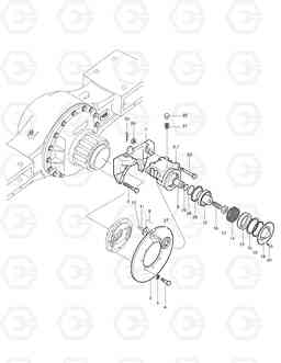 3310 PARKING BRAKE MEGA200TC-III, Doosan