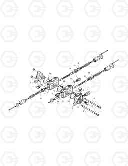 3355 CONTROL VALVE-2 SPOOL(STD.) MEGA200TC-III, Doosan