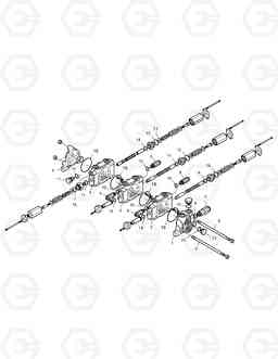 3365 CONTROL VALVE-3 SPOOL(OPT.) MEGA200TC-III, Doosan