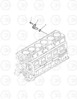 047 PISTON COOLING NOZZLE MEGA 500-V (N14C 엔, Doosan