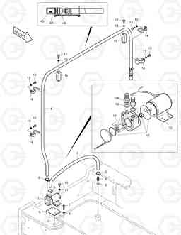 1140 FUEL FILLER PUMP-OPTION MEGA 500-V (N14C 엔, Doosan