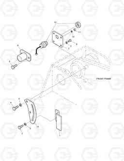 2110 ARM RAISE KICK OUT ASS'Y MEGA 500-V (N14C 엔, Doosan