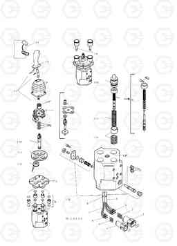 3550 REMOTE CONTROL VALVE MEGA 500-V (N14C 엔, Doosan