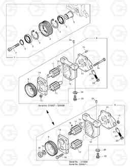 017 OIL PUMP MEGA400-V, Doosan