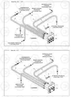 1250 REMOTE PRESSURE CHECK PIPING MEGA400-V, Doosan