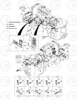 1550 ELECTRIC WIRING(4)-RELATED PARTS MEGA400-V, Doosan