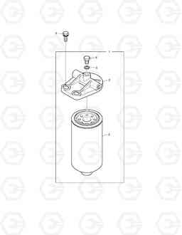 330 FUEL FILTER MEGA400-V, Doosan