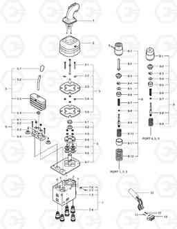 3620 REMOTE CONTROL VALVE-FNR MEGA400-V, Doosan