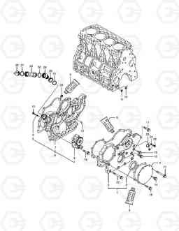 012 GEAR HOUSING SOLAR 55W-V, Doosan