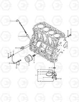 019 OIL SYSTEM SOLAR 55W-V, Doosan