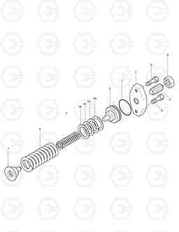 4150 MAIN PUMP-CONTROL SPRING SOLAR 55W-V, Doosan