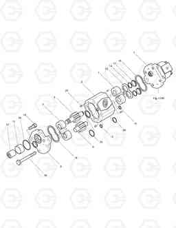 4170 MAIN PUMP-GEAR PUMP(1) SOLAR 55W-V, Doosan