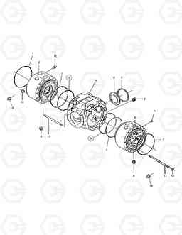 4480 REAR AXLE(1) SOLAR 55W-V, Doosan