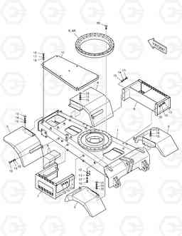 6270 CHASSIS COMPONENT SOLAR 55W-V, Doosan