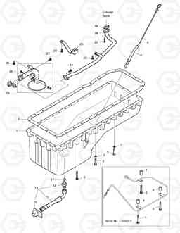 020 OIL PAN MEGA300-V, Doosan