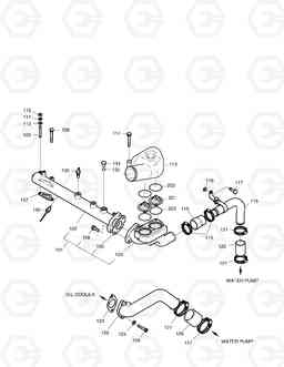 021 COOLING SYSTEM MEGA300-V, Doosan