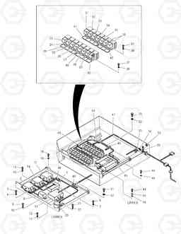 1450 ELECTRIC BOX ASS'Y(2)-ELECTRIC PARTS MEGA300-V, Doosan