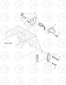 2130 ARM FLOAT KICK OUT-OPTION MEGA300-V, Doosan