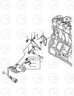 024 ENGINE STOP MOTOR SOLAR 55-VG, Doosan