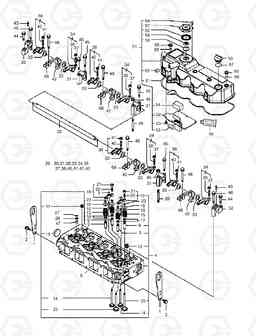 053 CYLINDER HEAD & BONNET SOLAR 55-VG, Doosan