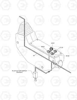 1460 ELECTRIC PARTS(1)-CONTROL STAND(L.H) SOLAR 55-VG, Doosan