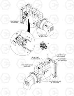 1500 ELECTRIC PARTS(6)-ALTERNATOR MEGA160TC, Doosan