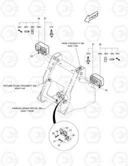 1510 ELECTRIC PARTS(7)-FRONT PARTS MEGA160TC, Doosan