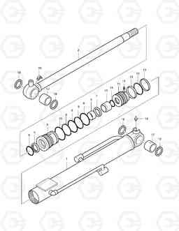 5180 BOOM CYLINDER SOLAR 015PLUS, Doosan