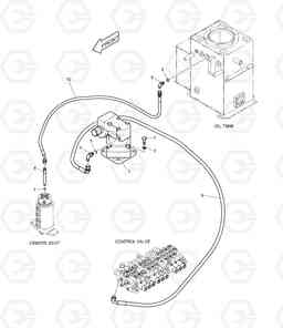 1180 MAIN PIPING(5) SOLAR 015PLUS, Doosan