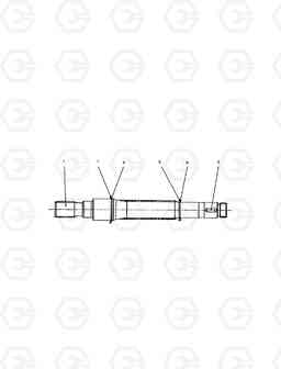 4110 SHAFT SOLAR 015PLUS, Doosan