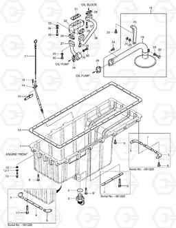 021 OIL PAN SOLAR 300LC-V, Doosan