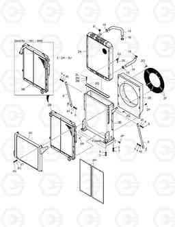 1120 RADIATOR SOLAR 300LC-V, Doosan