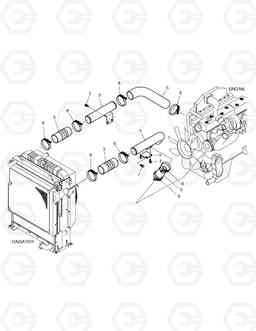 1150 CAC PIPING SOLAR 300LC-V, Doosan